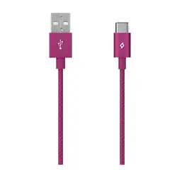 Ttec Kabel - USB-C to USB (1,20m) - Pink - Alumi Cable  - Roza