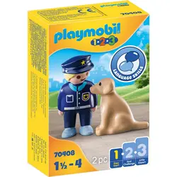 Playmobil 1. 2. 3. Policajac sa psom 