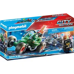 Playmobil City Action Bijeg od policijskog go-karta 