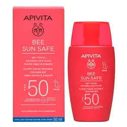 Apivita Bee sun safe dry touch fluid za lice spf50+ 