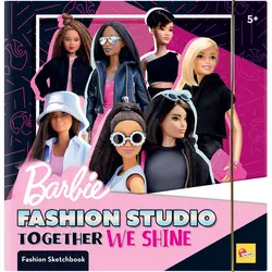 Lisciani Barbie kreativna bojanka u mapi Together we shine - Fashion Studio 
